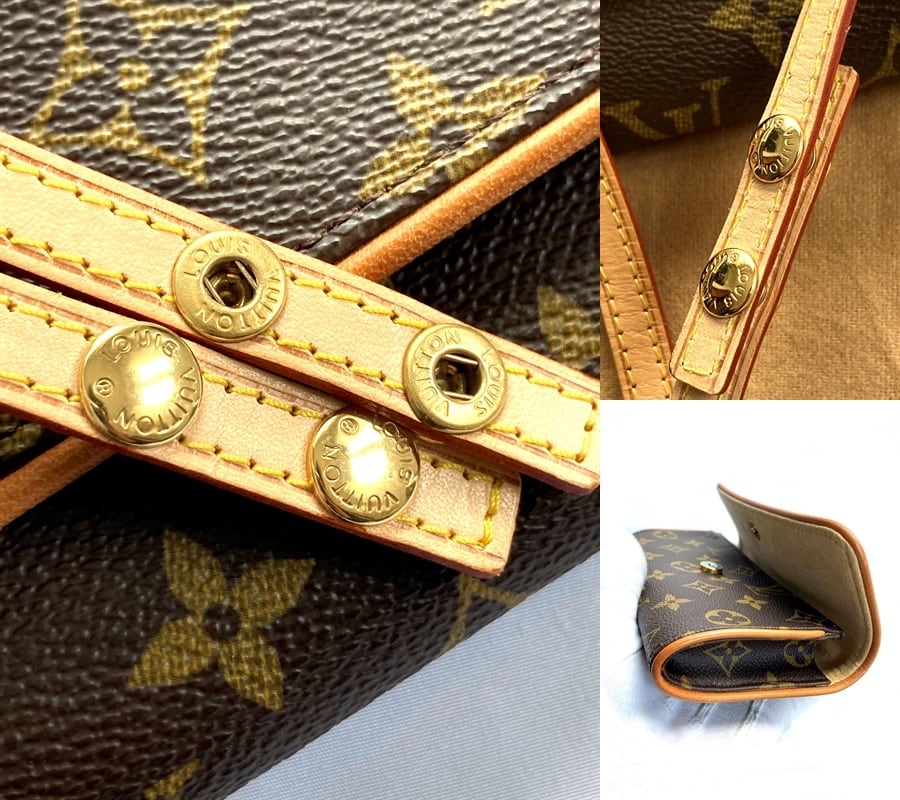 極美品 レア 廃番 ルイ ヴィトン LOUIS VUITTON モノグラム ポシェット