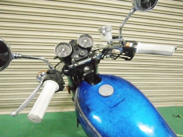 アキヤンハン タイプⅡ 22.2π/メッキ 汎用 ウイリーハン コールハン ゼファー400 XJR400 GS400 GT380 GSX400E  ザリGS400LゴキGSX400F