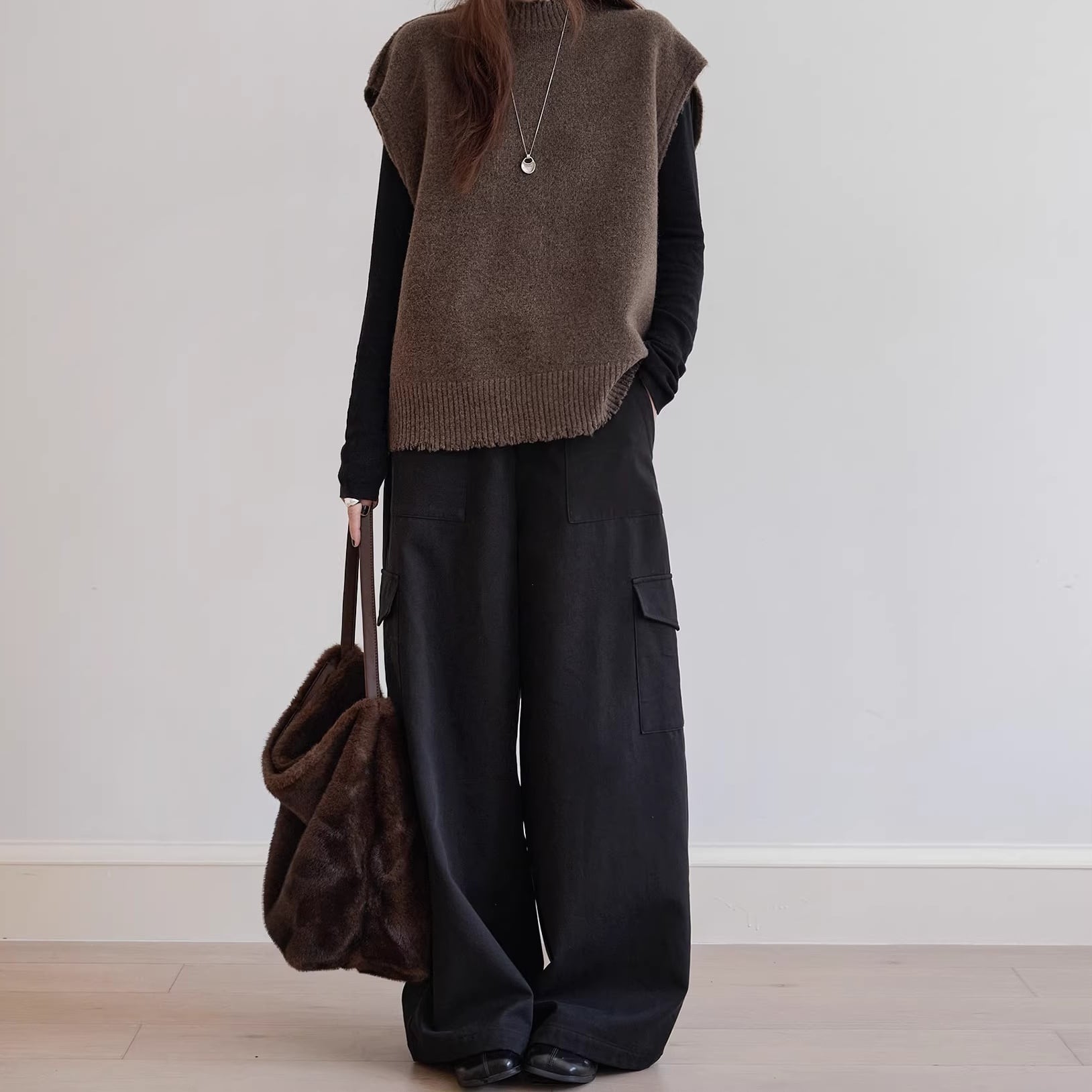 カーゴワイドパンツ 2color APA0058