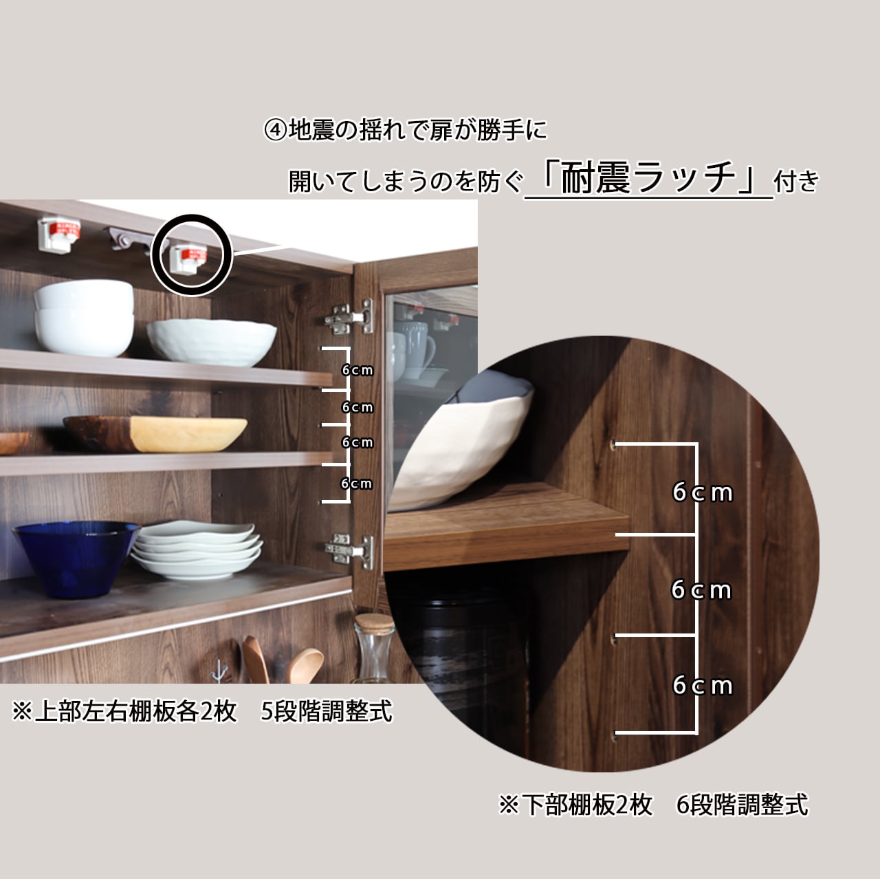 食器棚 120幅 完成品 キッチンボード 国産 木目 モダン 北欧 おしゃれ