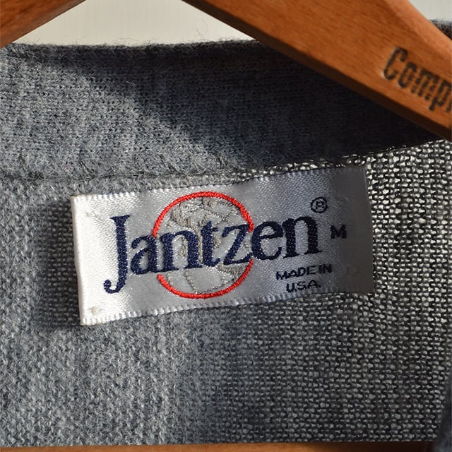 80s Jantzen ニットカーディガン USA製 グレー | NY OLDIES 80s Jantzen ニットカーディガン USA製 グレー | NY OLDIES