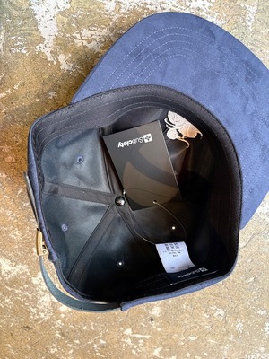 Subciety / Suede baseball cap / Tracker cap / NAVY / 153-86220