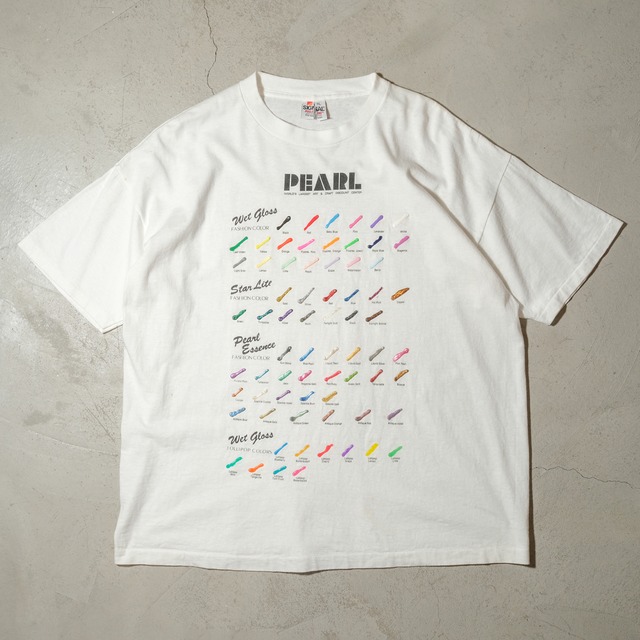 90's  PEARL paint promotion T-shirt made in USA[XL]