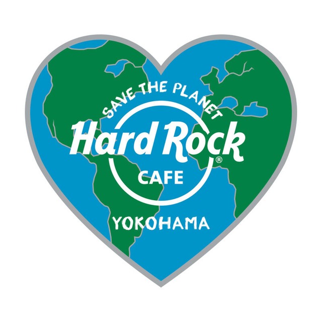 YOKOHAMA 横浜 Save the Planet Heart Pin