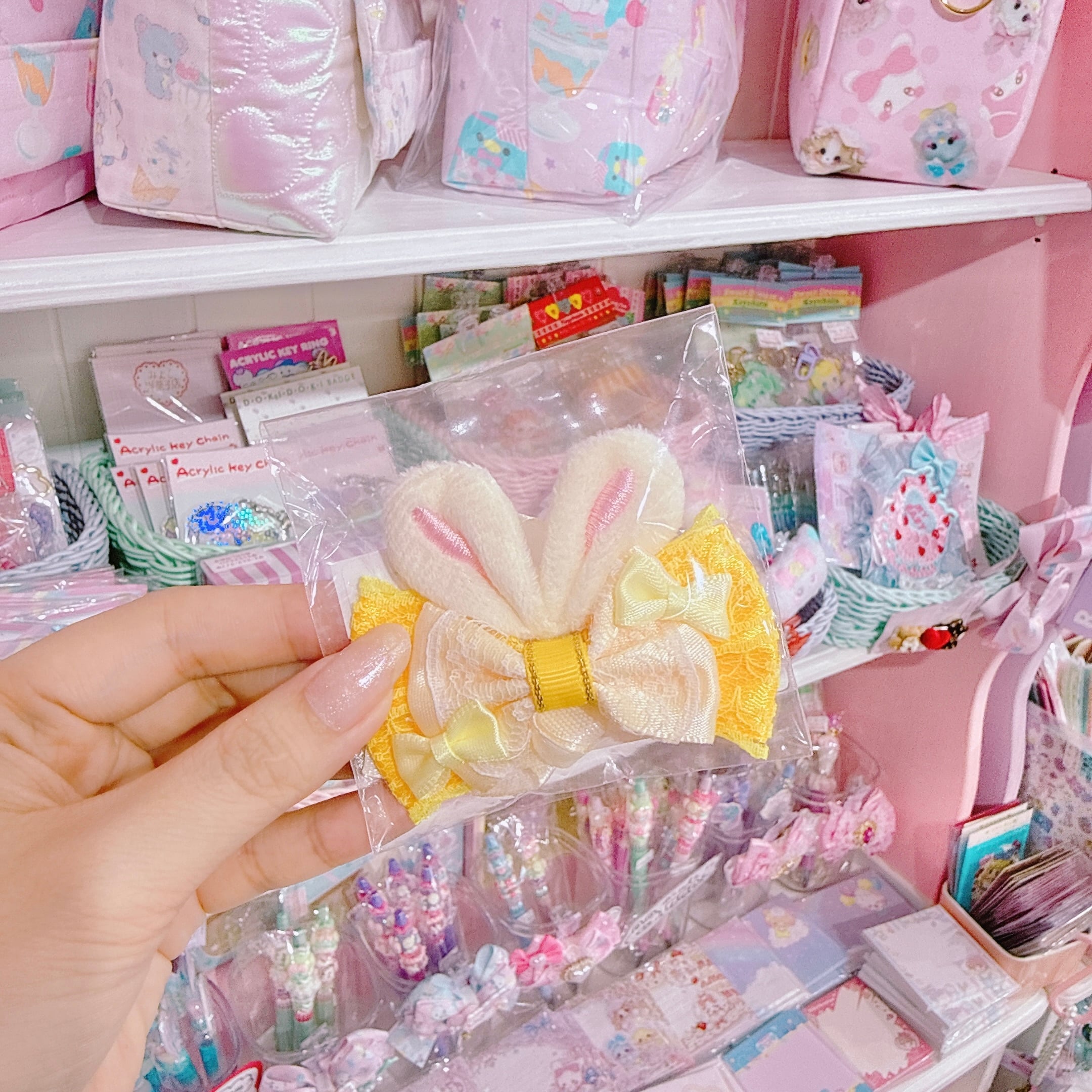【R38】60-5ぬい用うさ耳ヘッドドレス