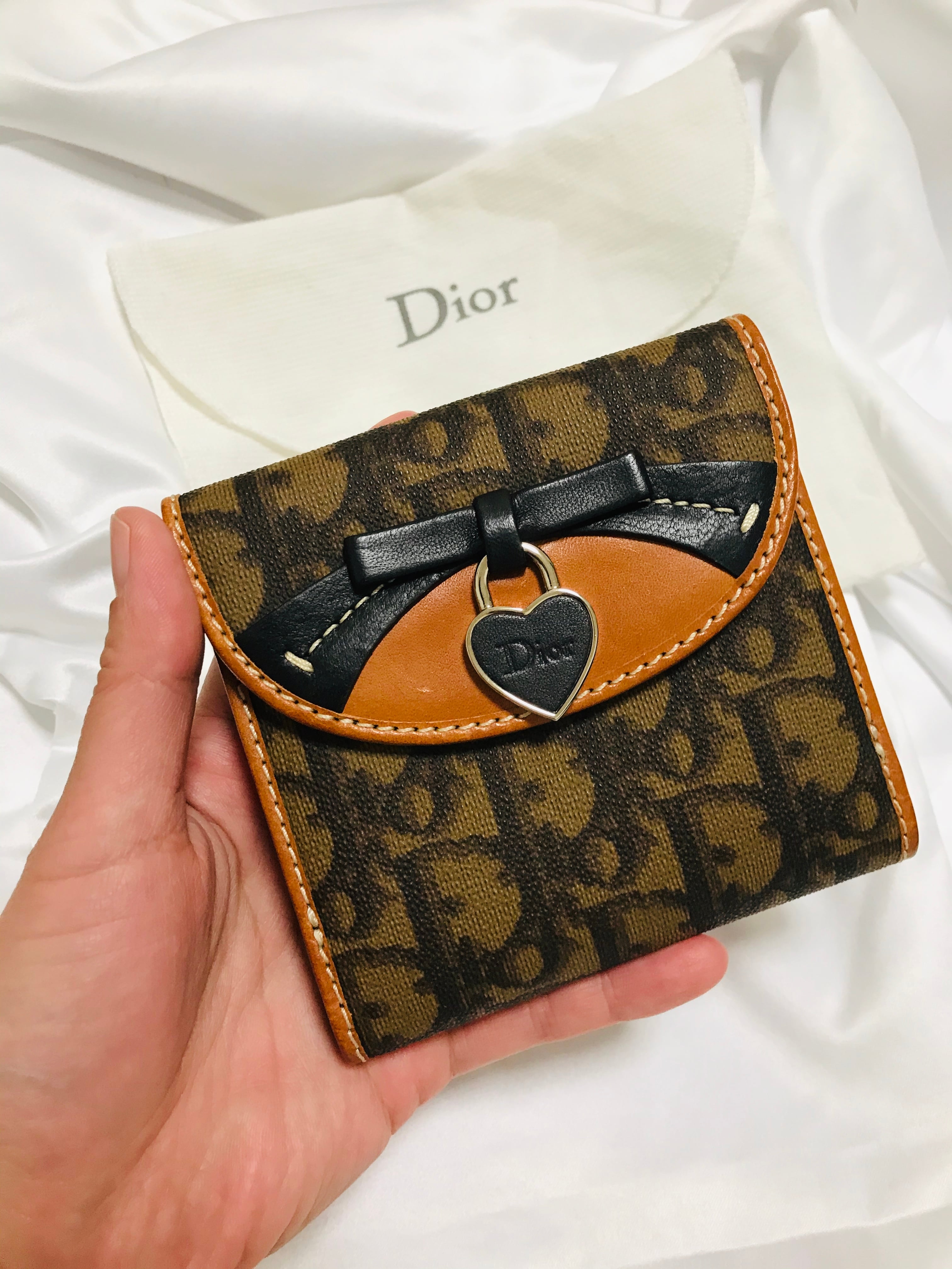 ※C❣️最終 ChristianDior クリスチャンディオール トロッター折財布