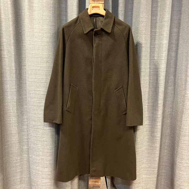 Luca Grassia WOOL BALMACAAN COAT