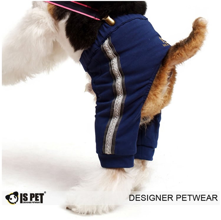 スポーティパンツ S ~ XL  /  犬服 パンツ ドッグウェア ボトム 綿100％ シンプル 小型犬 中型犬 犬 服 ズボン ペット洋服