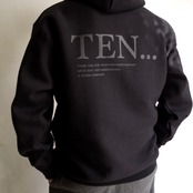 one f  TEN...  HOODIE  "BLACK"