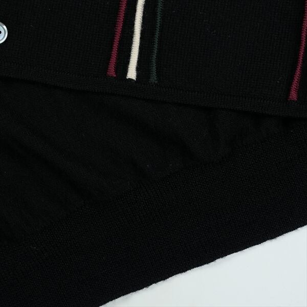 Size【L】 SUPREME シュプリーム 16SS Striped Polo Sweater Black