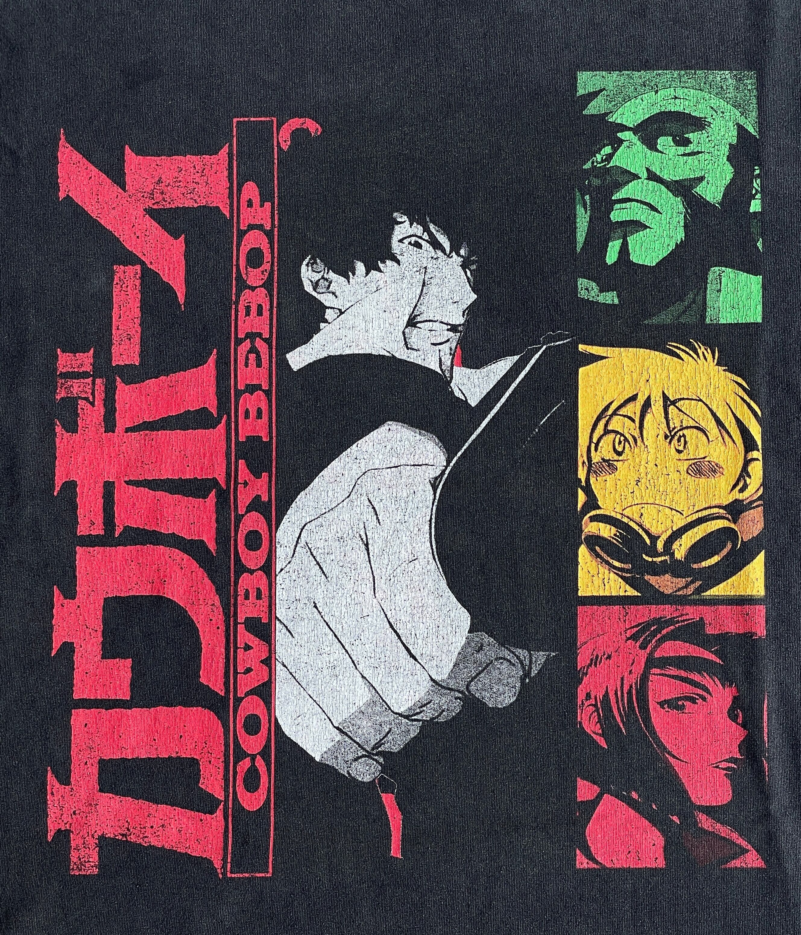 90s 00s cowboy bebop t-shirt