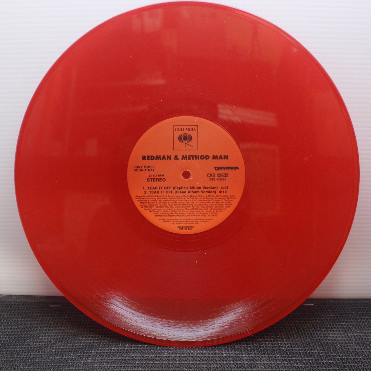Redman & Method Man / Tear It Off [CAS 42632] - 画像3