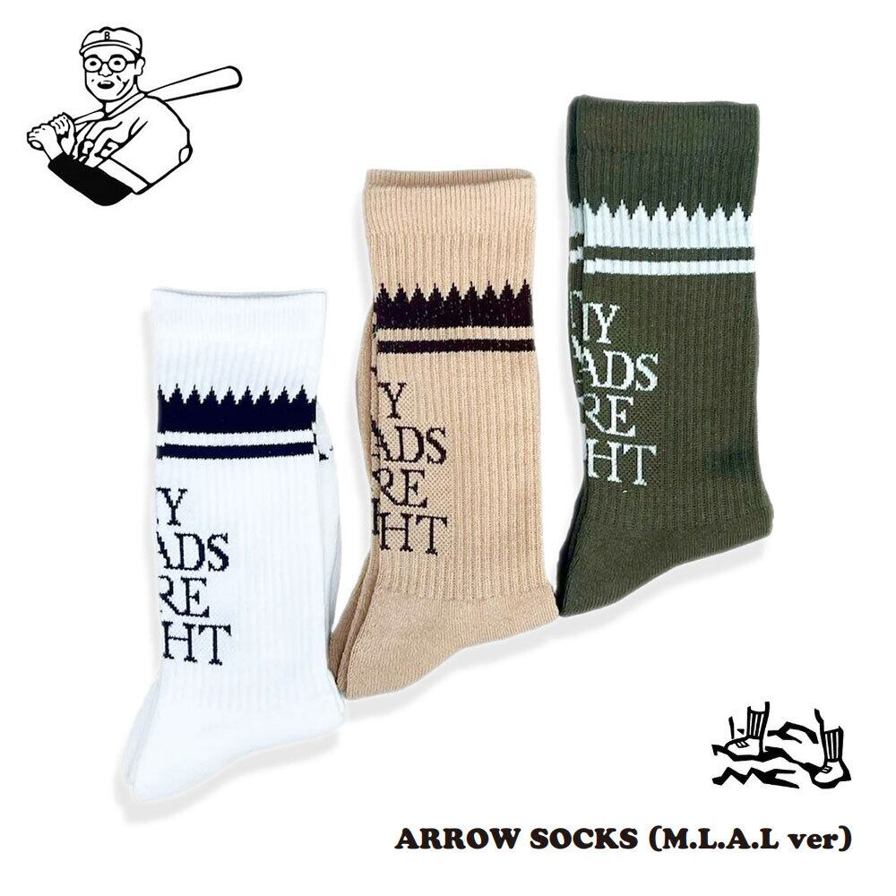 RWCHE × MY LOADS ARE LIGHT / ARROW SOCKS ローチ MLAL マイ ローズ 