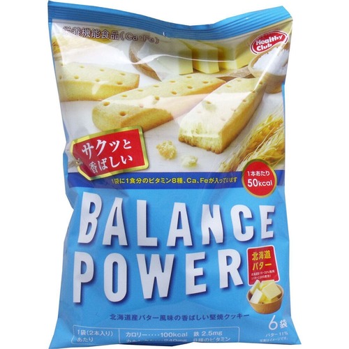 バランスパワー　北海道バター味　６袋（１２本入）