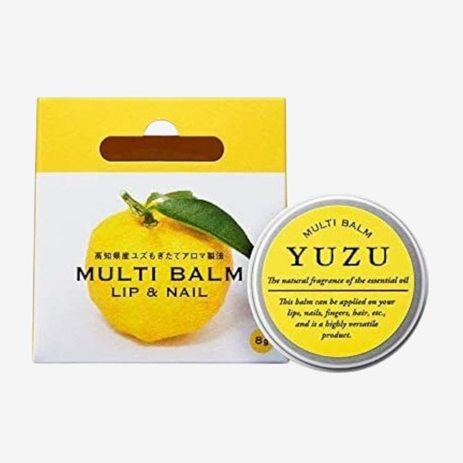 高知県産YUZU】日本製 マルチバーム リップ＆ネイル ワセリン | エコ