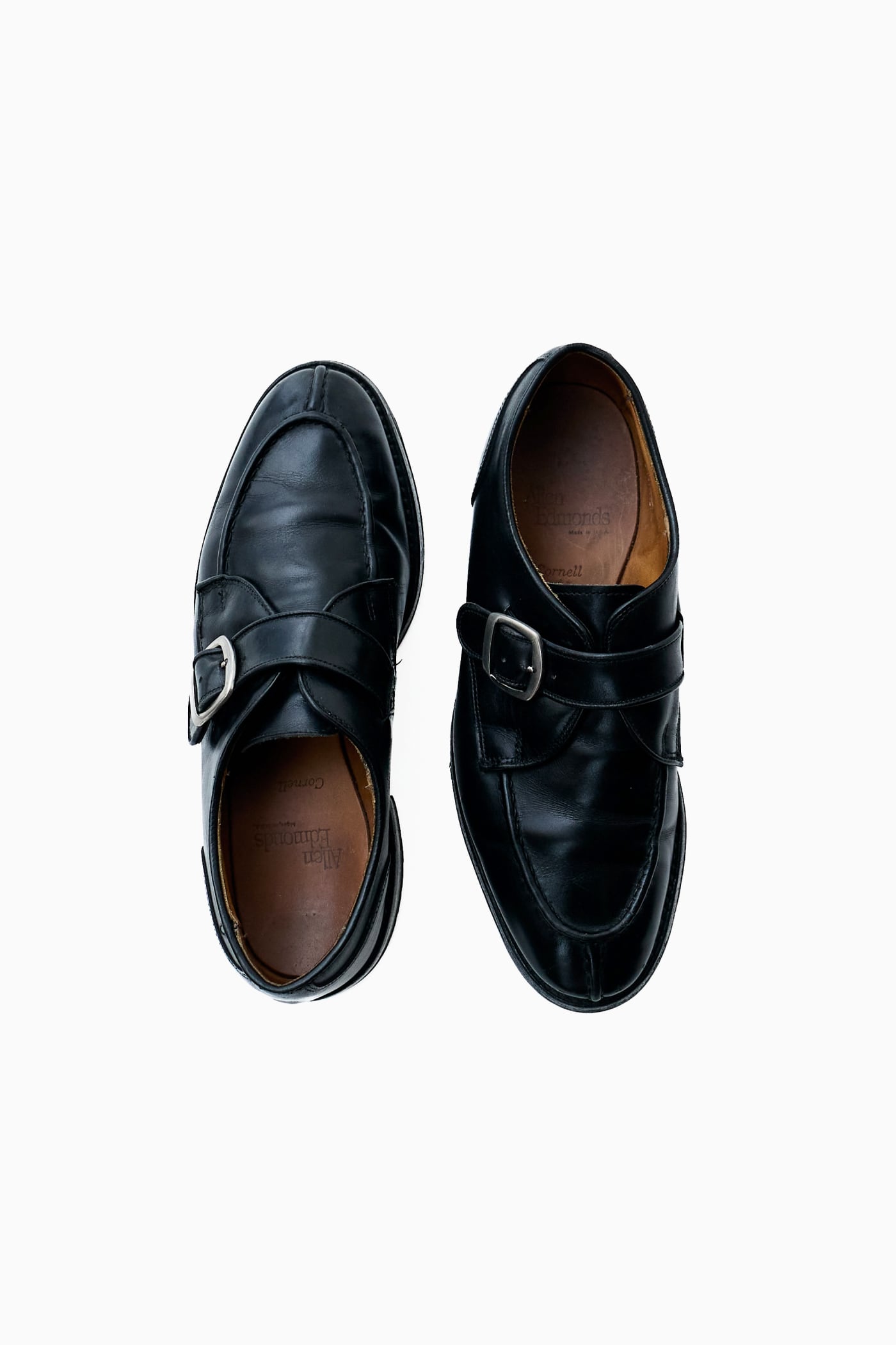Allen Edmonds アレンエドモンズ モンクストラップ 8D USA製 Allen Edmonds Cornell シングルモンクストラップ レザー