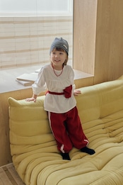 韓国子供服 / 26Autumn / 〖取寄〗MOME / ラブブラウス / キッズ服 /ナチュラル服 / 秋服 *XS~XL*