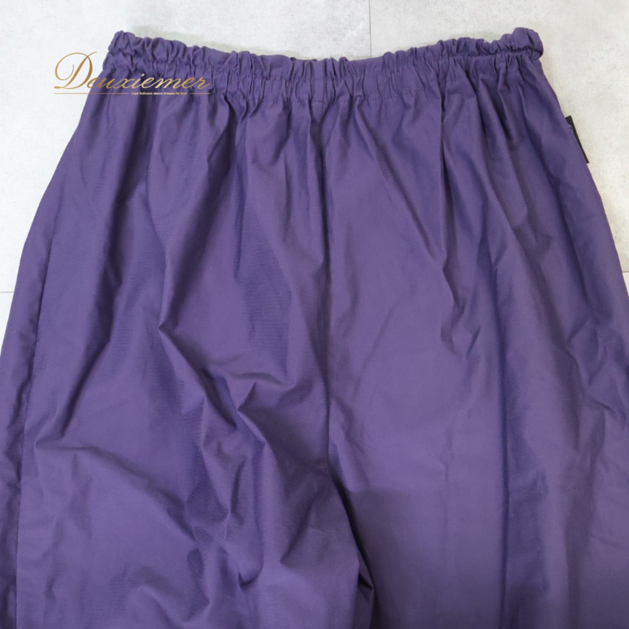 バレエ 衣装 Chacott チャコット サウナパンツ ズボン パンツ レッスンウェア パープル系 紫 無地 ダンス レッスン 練習 社交ダンス ジャズ 長ズボン 体型カバー レッスン用 練習用 ダンスパンツ バレエパンツ ジャズダンス 練習着