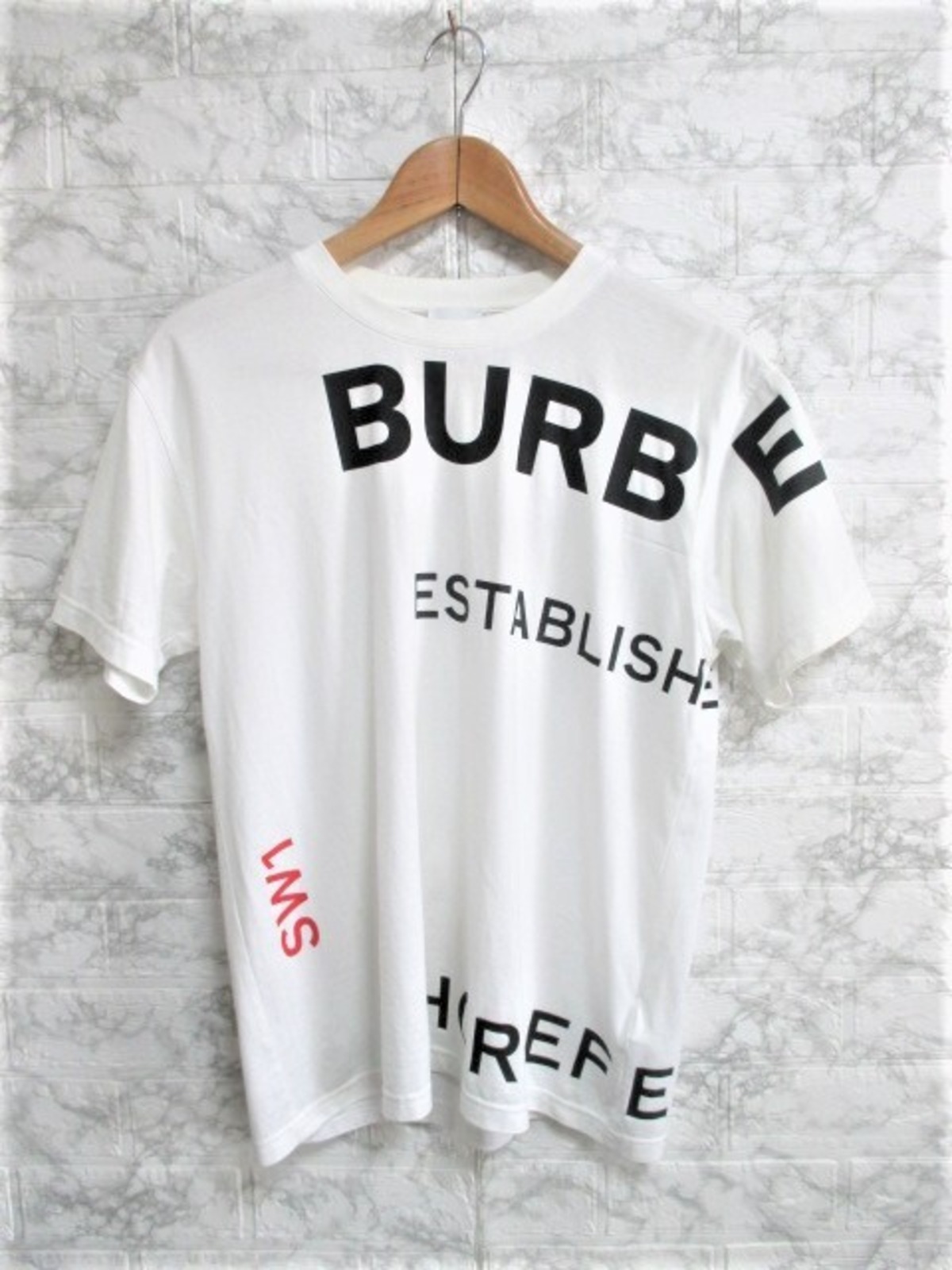 BURBERRY バーバリー プリント ロゴ 半袖 Tシャツ/メンズ/XXS☆2021 