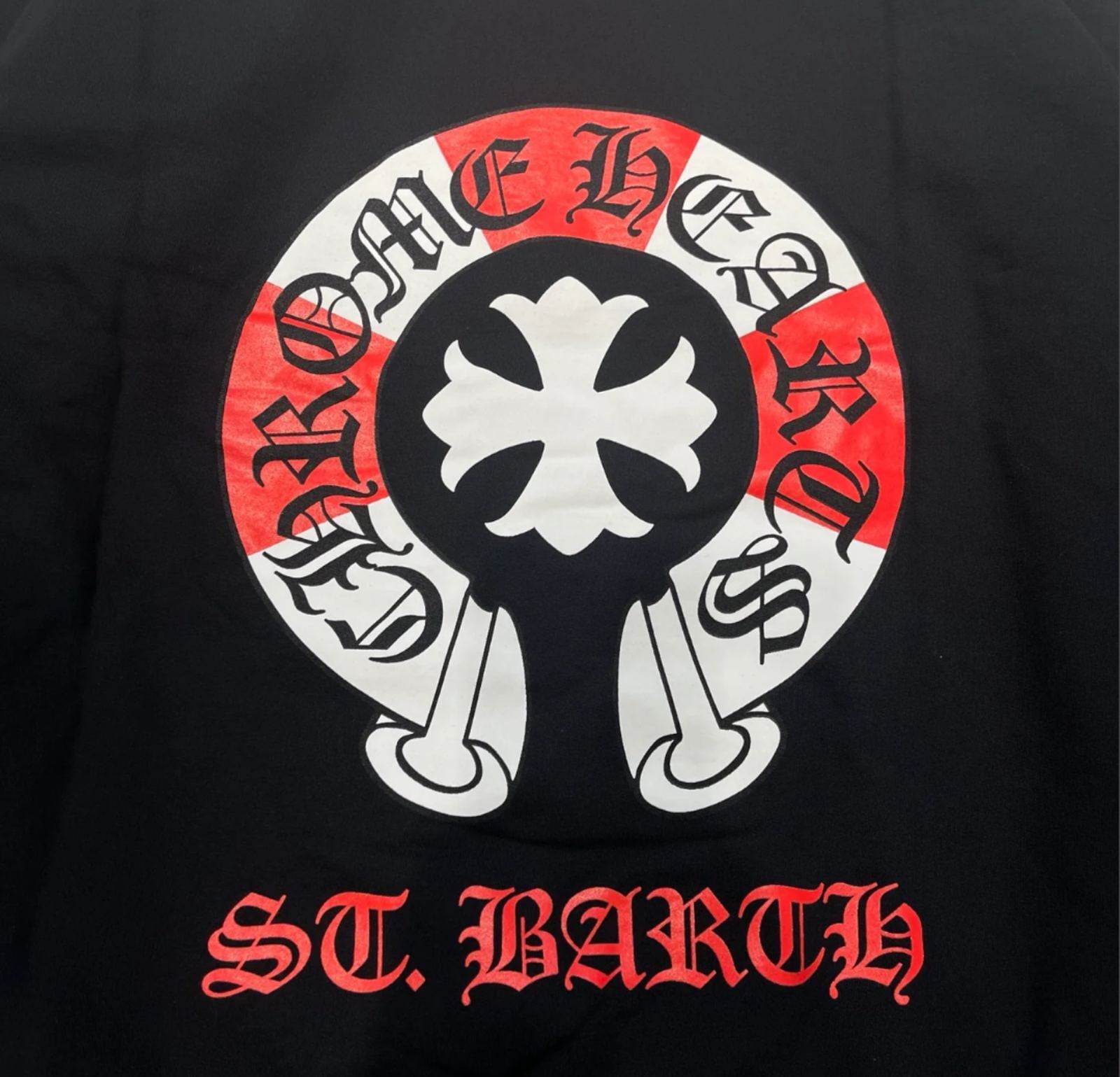 CHROME HEARTS セントバース長袖シャツ CHROME HEARTS クロムハーツ セントバース限定 ホースシュープル