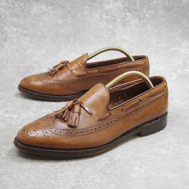 80s 27cm Allen Edmonds Manchester アレンエドモンズ タッセル 