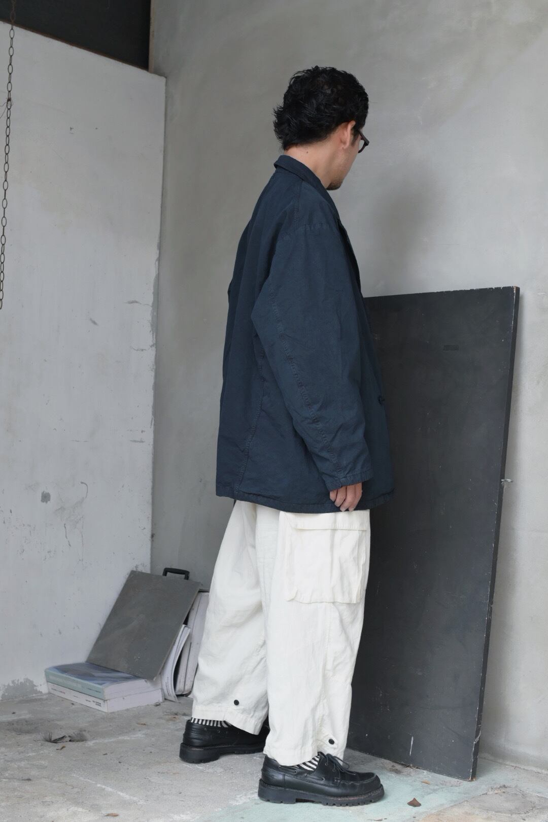 SANMONT】サンモント unisex 4B Double Jacket［Dark Navy］ | Pay ID