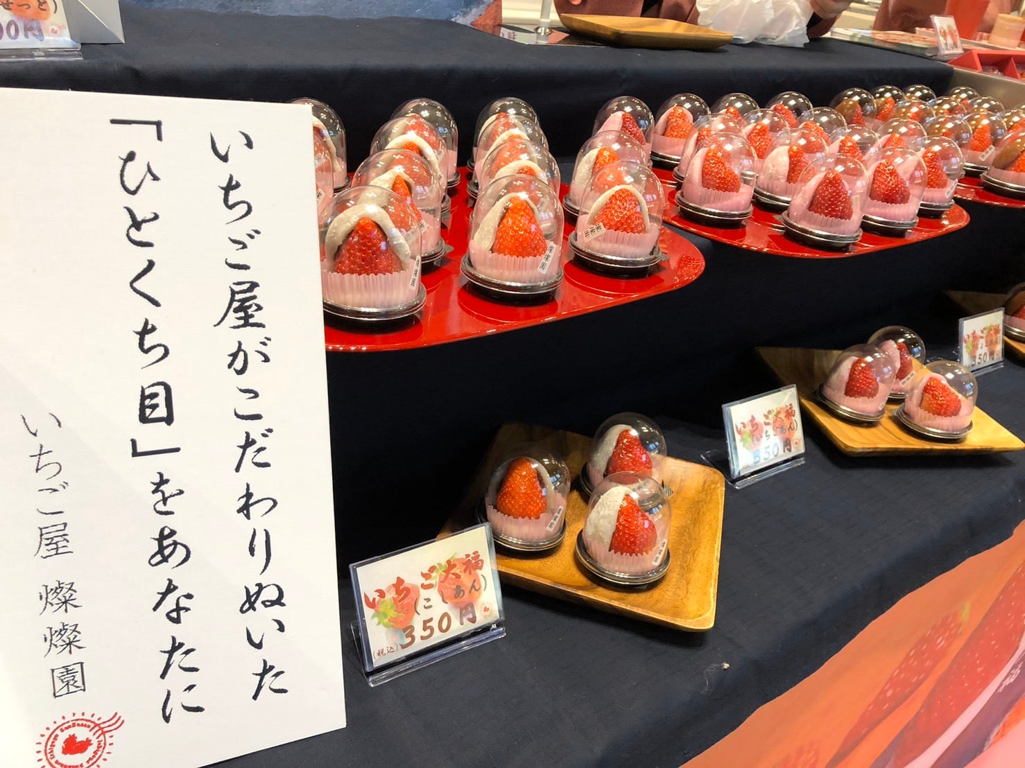 こしかけいちご大福（1箱6個入り）※税込み送料無料 | いちご屋 燦燦園