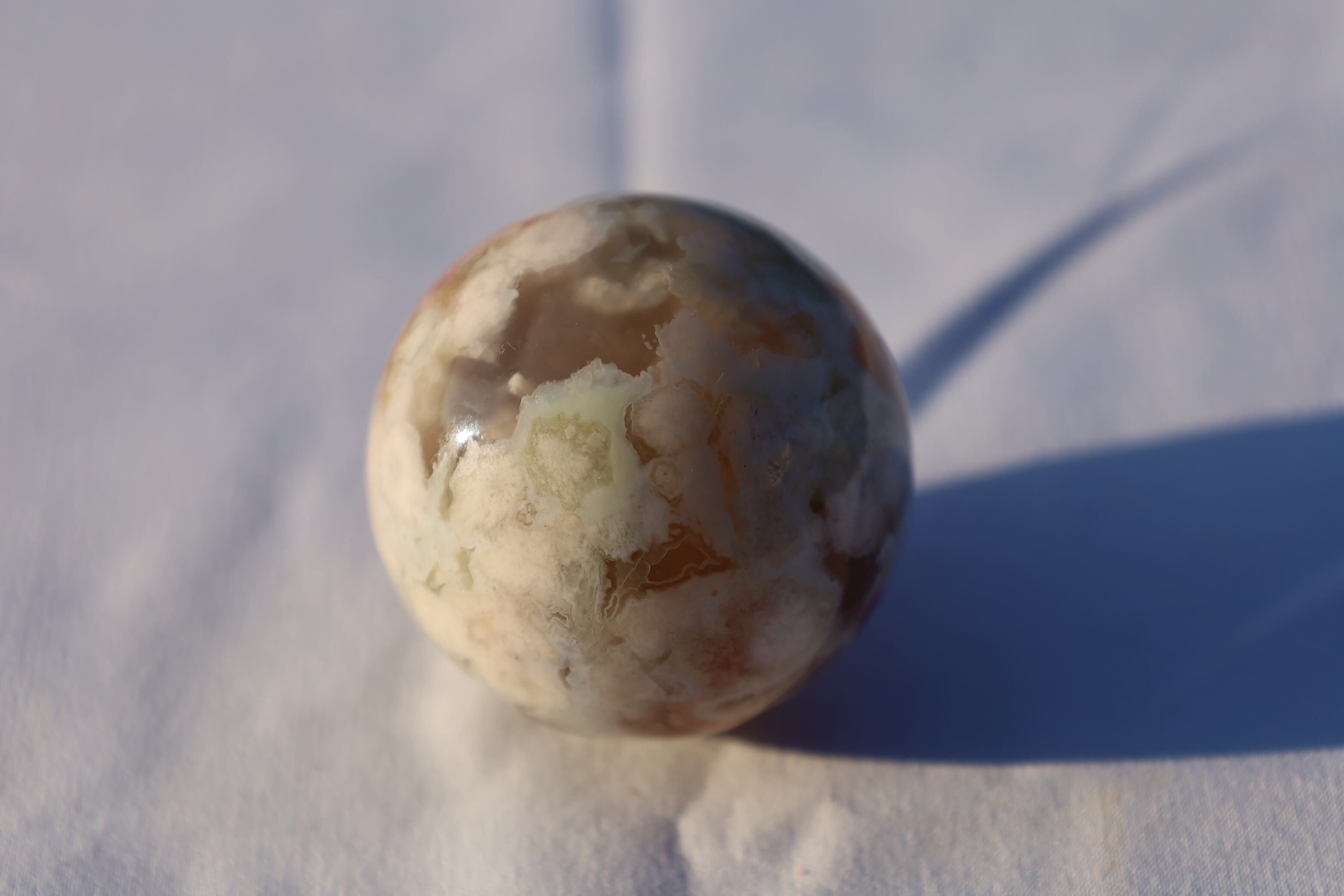 グリーン桜瑪瑙スフィアピンクアメジストアゲート丸玉商品コード