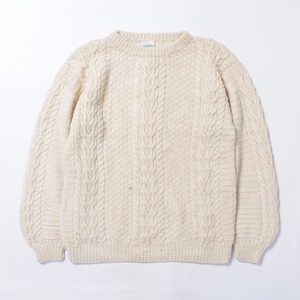 BLARNEY WOOLLEN MILLS Fisherman Sweater (made in IRELAND)