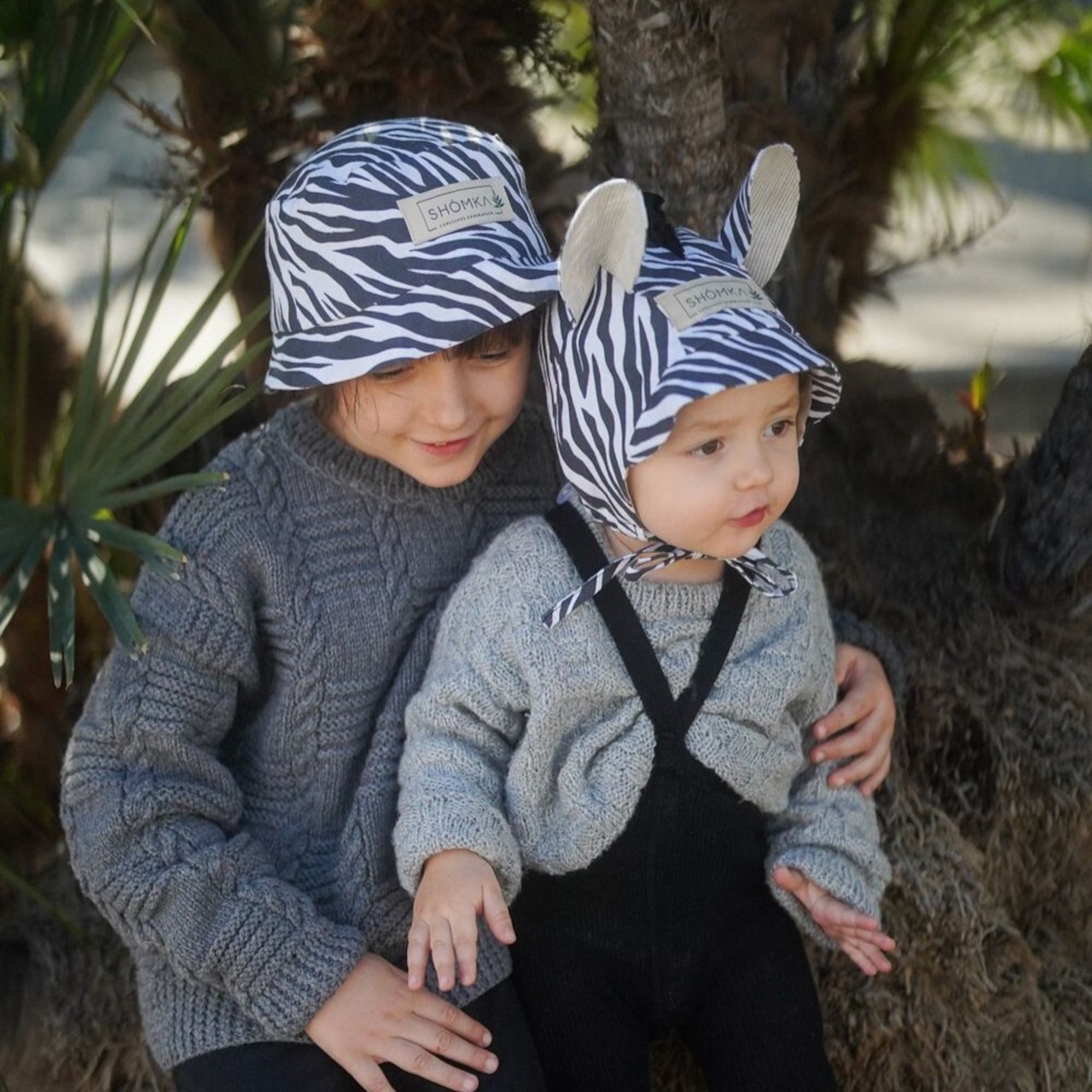 バケットハット【7月下旬お届け】SHÓMKA / ZEBRA BUCKET HAT