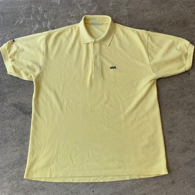 80's Lacoste polo shirt (Made in France) | wit
