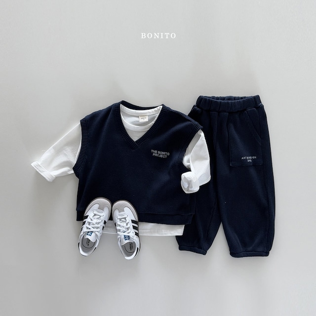 *即納* BONITO ワッフルセットアップ ジュニア