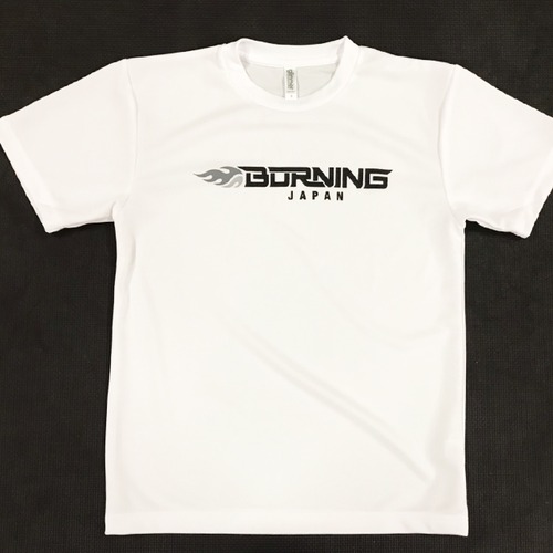 炎 BURNING Tシャツ ホワイト03
