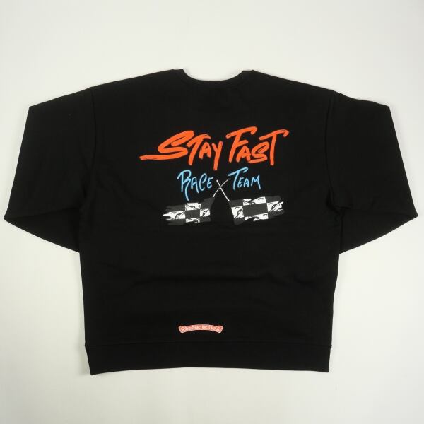 クロムハーツ stay fast ブラック Matty boy スウェット クロムハーツ stay fast ブラック Matty boy スウェット Chrome Hearts