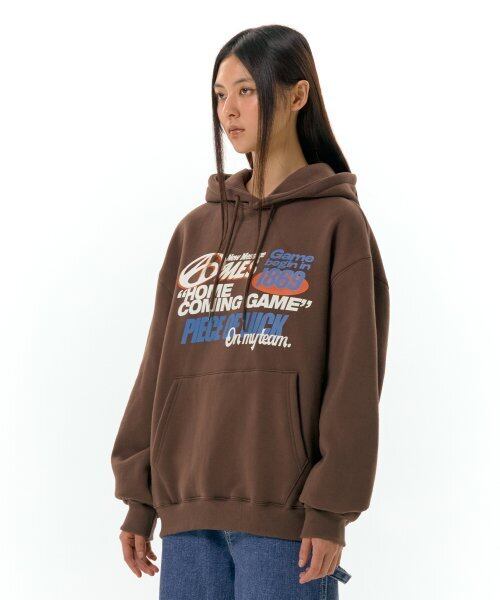☆LE SSERAFIM カズハ 着用！！【AMES WORLDWIDE】1869 POSTER HOODIE