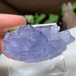 11.幻想的な色合い☆ヤオガンシャン産・ブルーフローライト原石