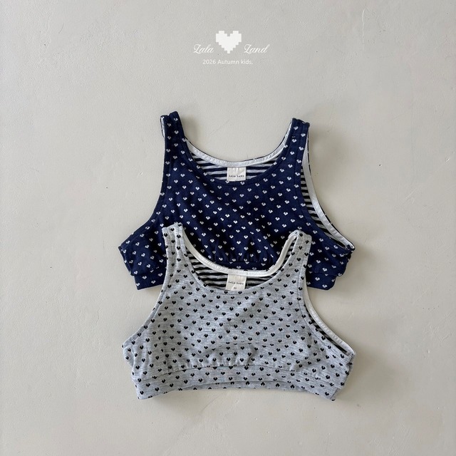 【ﾉﾍﾞﾙﾃｨ＆送料無料】Heart Vest / lalaland