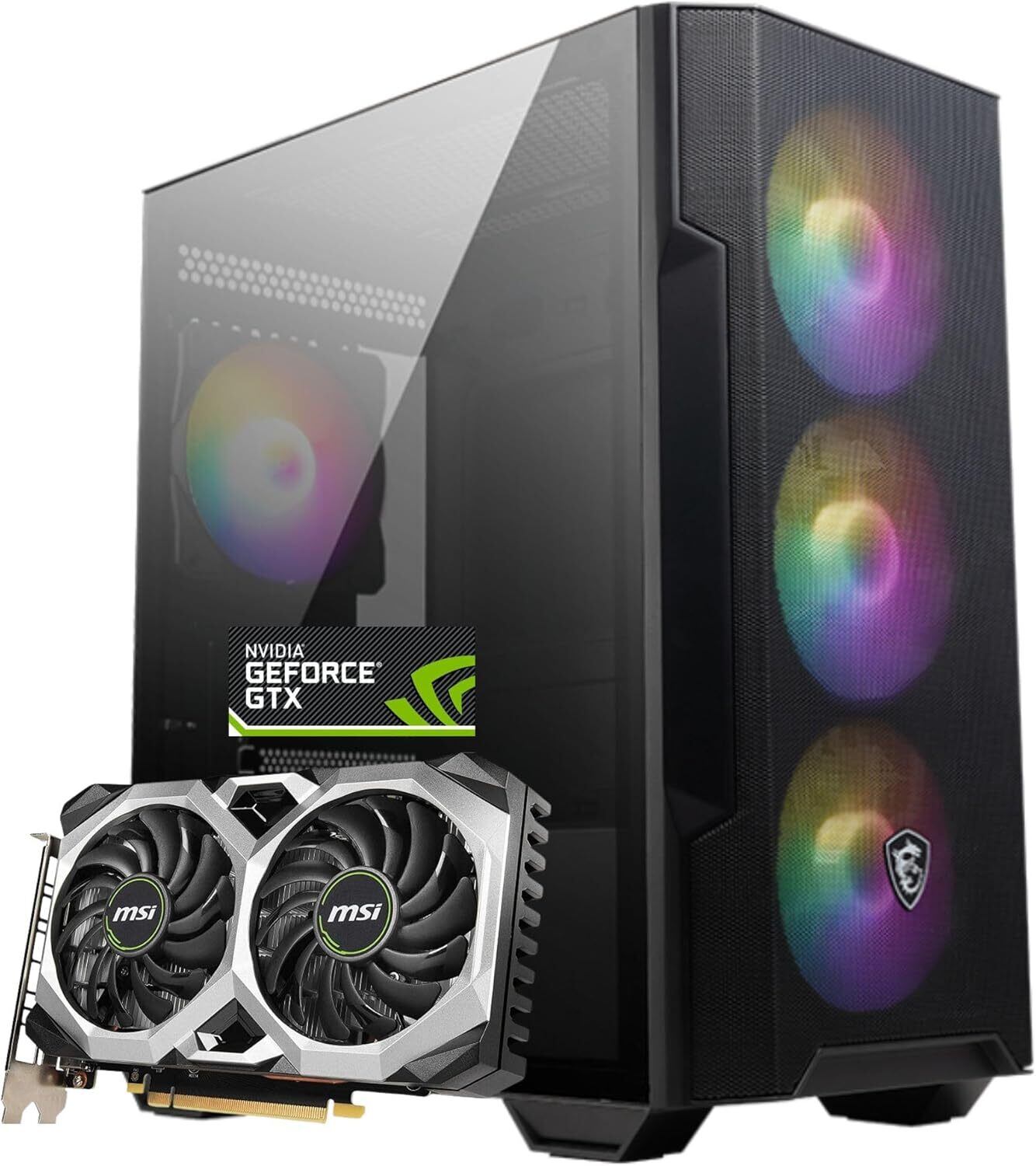 整備済み品】ゲーミングPC 5点セット GTX1650搭載 Core i5-8400 メモリ