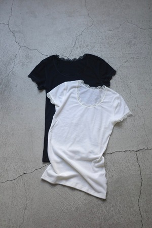 JOHA ヨハ /  CECILIE　T-SHIRT (MERINO WOOL)