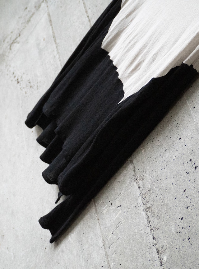 "HELMUT LANG" used Rayon silk cut and sew