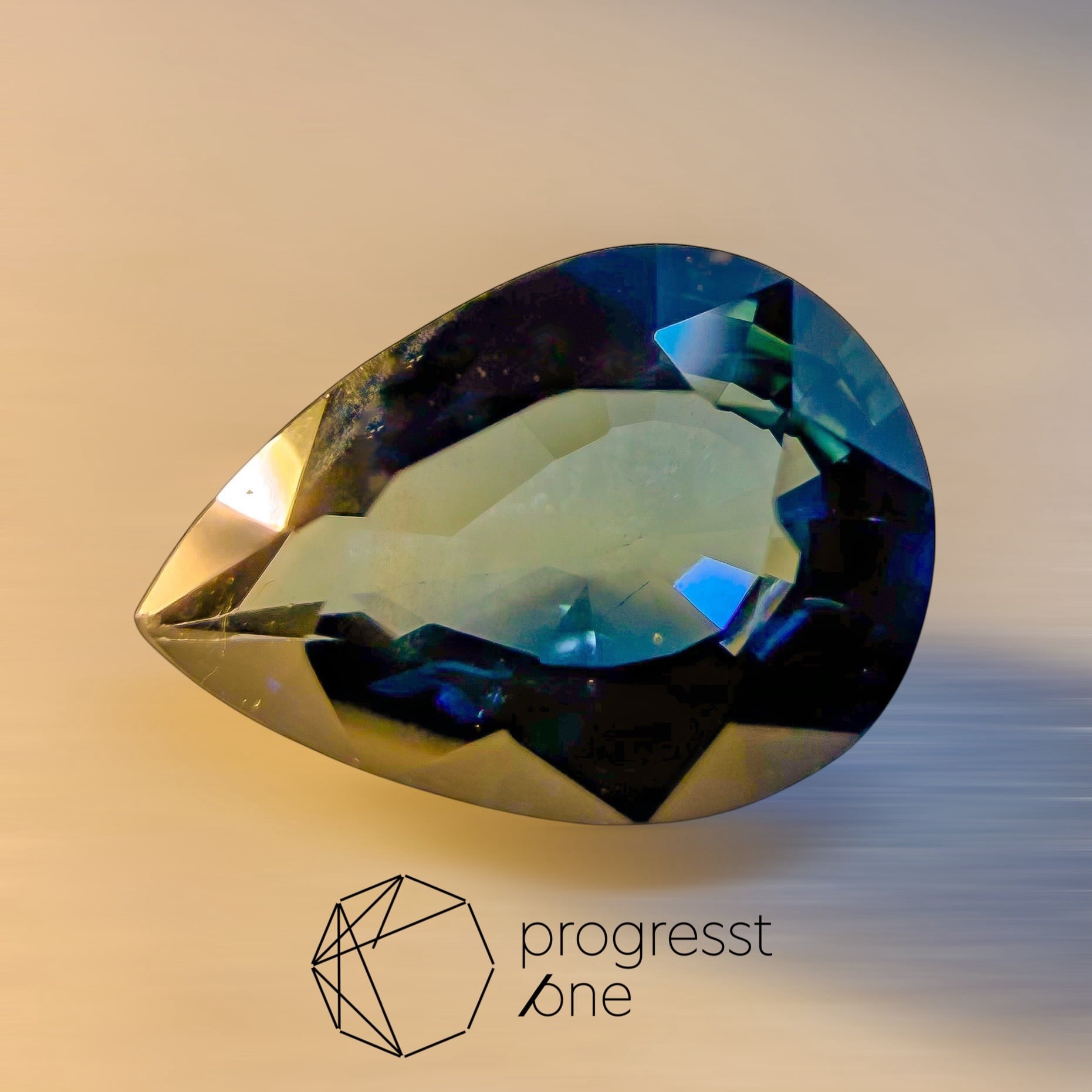 モンタナサファイア0.71ct | progresstone