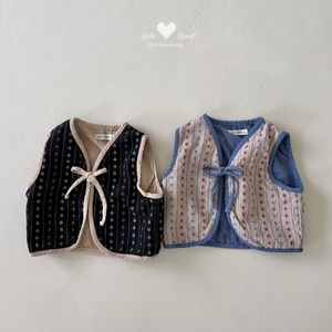 【ﾉﾍﾞﾙﾃｨ＆送料無料】Reversible hippie vest / lalaland