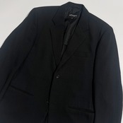 allegri アレグリ テンセル混 2B サマー テーラードジャケット 48(L) /メンズ/チャコール系
