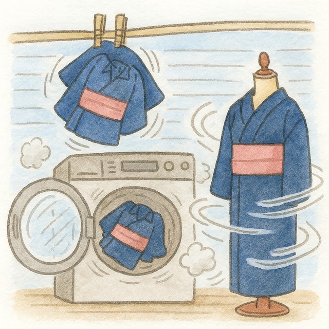 denimアウターきものうぉっしゃぶる