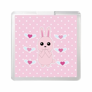 うさぎのラブレター2(スクエアクリアワイヤレス充電器5WA)