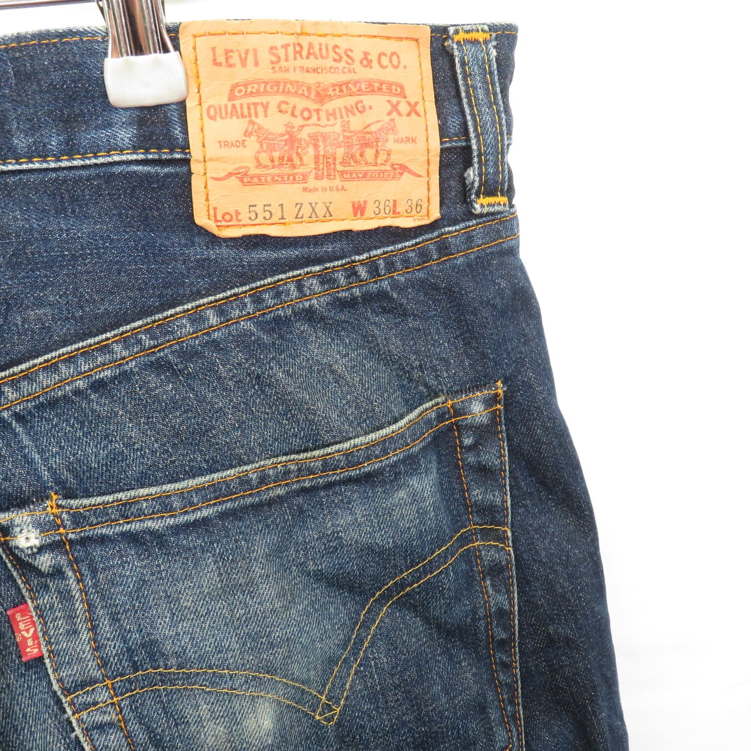 90s LEVI'S USA製 551 ZXX デニムパンツ ジーンズ size36/リーバイス