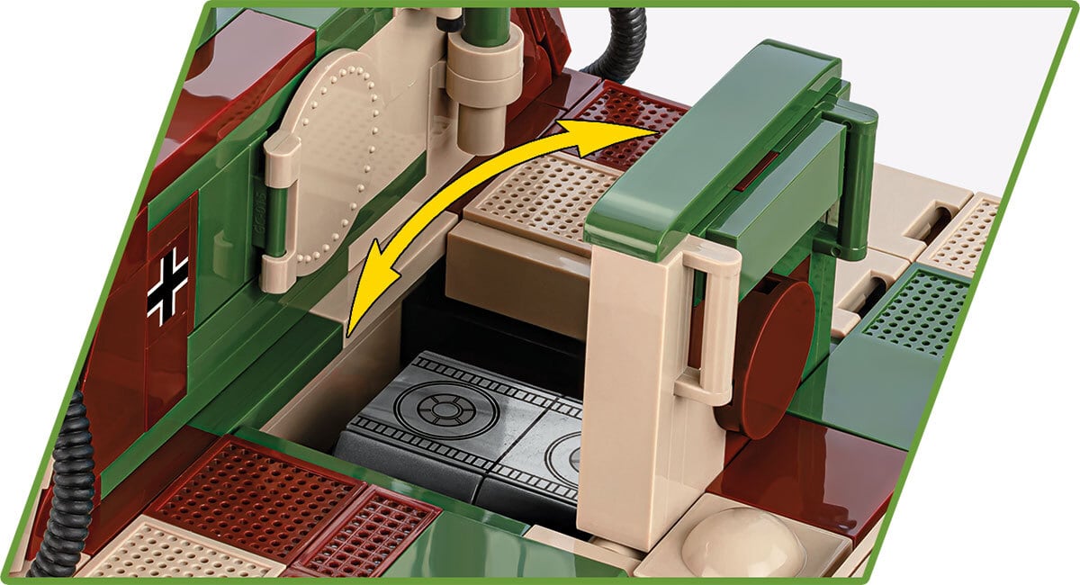 COBI #2585 シュトルムティーガー自走砲 | ミリタリーブロック公式
