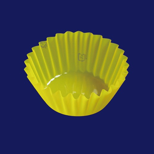 【食品消耗資材】【フィルムケース アルミケース 紙ケース】フィルムカップ 7F イエロー 500枚入【4120030313】