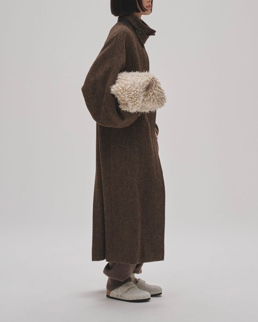 TODAYFUL(トゥデイフル) Mixwool Raglan Coat | サウスオレンジ