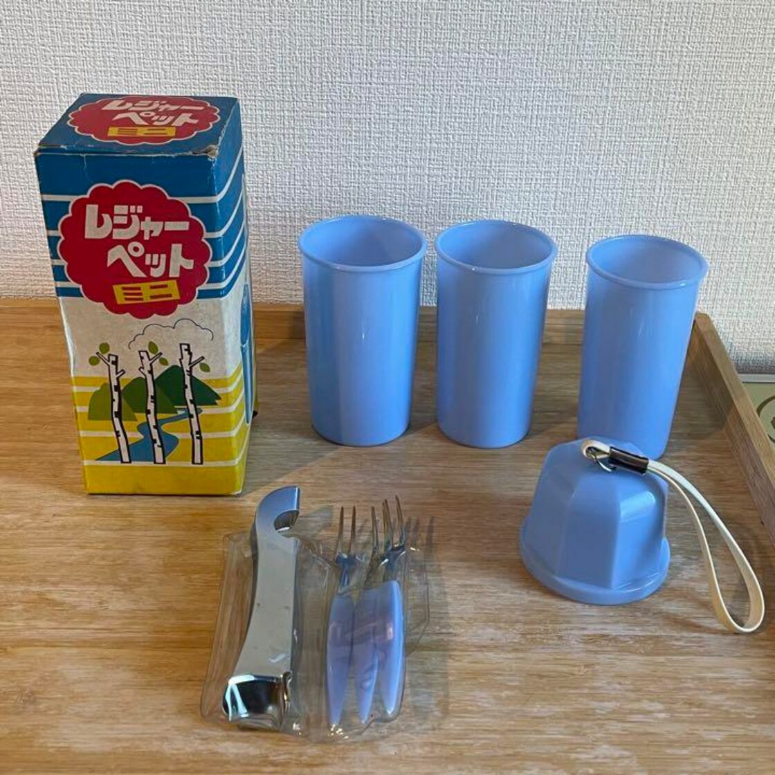 昭和レトロ✴︎箱付きピクニックセット | Pay ID 